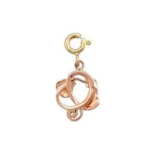 Load image into Gallery viewer, Preowned 9ct Yellow and Rose Gold &amp; Diamond Set Clogau Tree of Life Charm with the weight 1.10 grams
