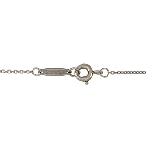 Platinum & Diamond Set Flower 17" Necklace