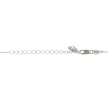 Load image into Gallery viewer, 925 Silver &amp; Turquoise Set Flower December Birthstone 16&quot; - 18&quot; Necklace
