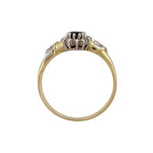 Load image into Gallery viewer, 9ct Gold Diamond &amp; Sapphire Set Cluster Ring
