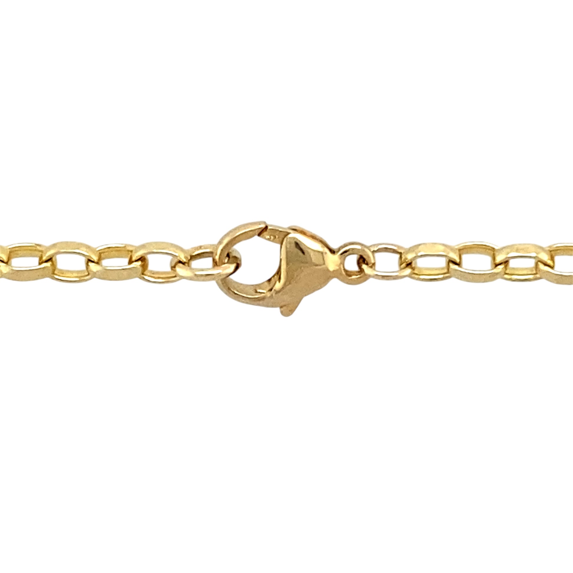 Add a timeless and versatile piece to your jewellery collection with this pre-owned 9ct yellow gold 20" belcher chain, featuring:

Design: A classic belcher chain, known for its strong, evenly sized links, offering a refined and elegant look.
Material: 9-carat yellow gold, providing a warm and durable finish.
Length: Measures 20 inches, making it an ideal mid-length chain for everyday wear.
Weight: A substantial 10.30 grams, ensuring a solid and premium feel.
