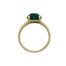 Load image into Gallery viewer, 9ct Gold &amp; Malachite Set Ring
