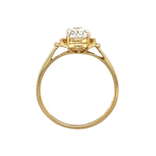 Load image into Gallery viewer, 14ct Gold &amp; Cubic Zirconia Set Ring
