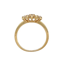 Load image into Gallery viewer, 9ct Gold &amp; Diamond Set Cluster Ring
