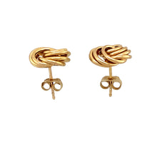 Load image into Gallery viewer, 9ct Gold 13mm Knot Stud Earrings
