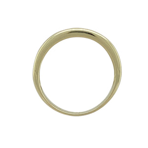 9ct Gold & Diamond Set Band Ring