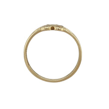 Load image into Gallery viewer, 9ct Gold &amp; Diamond Set Open Heart Ring
