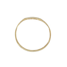Load image into Gallery viewer, 9ct Gold Patterned Shield Signet Ring
