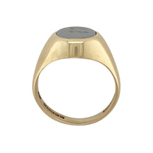 Load image into Gallery viewer, 9ct Gold &amp; Hematite Centurion Oval Signet Ring
