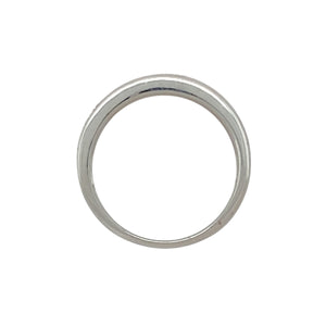 9ct White Gold & Diamond Set Band Ring