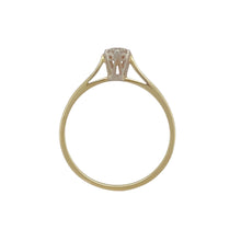 Load image into Gallery viewer, 14ct Gold &amp; Diamond Set Solitaire Ring
