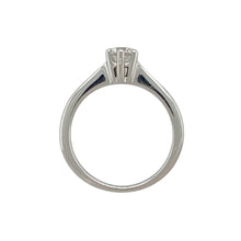 Load image into Gallery viewer, 18ct White Gold &amp; Diamond Set Solitaire Ring
