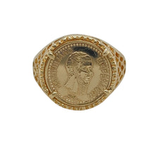 Load image into Gallery viewer, 9ct Gold Coin Ring
