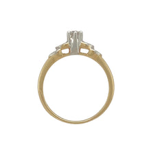 Load image into Gallery viewer, 9ct Gold &amp; Diamond Set Solitaire Ring
