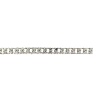 925 Silver 8.5" Curb Bracelet