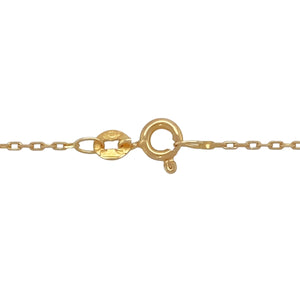 Add a delicate and elegant touch to your jewellery collection with this pre-owned 9ct yellow gold ball & link necklace.

Design: A fine chain accented with eight evenly spaced 4mm gold balls, creating a subtle yet stylish look.
Material: Made from 9-carat yellow gold, offering a warm and polished finish for timeless appeal.
Size & Weight: Weighing 2.60 grams, this necklace is lightweight and comfortable for everyday wear.

A versatile and graceful piece