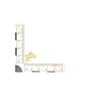 9ct Gold Cat with yarn Charm