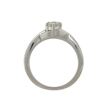 Load image into Gallery viewer, 9ct White Gold &amp; Diamond Set Solitaire Ring
