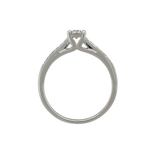 Load image into Gallery viewer, 9ct White Gold &amp; Diamond Set Solitaire Ring
