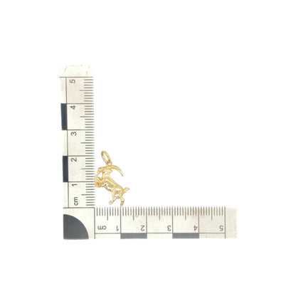 9ct Gold Ram Charm
