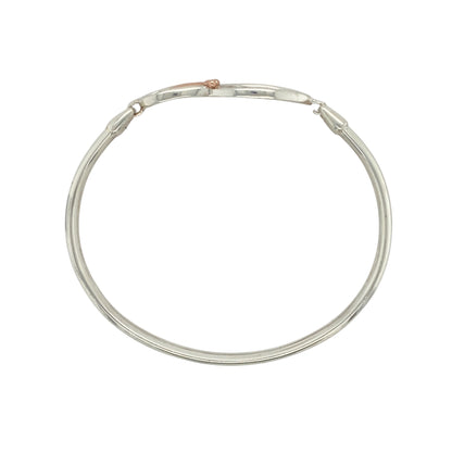 925 Silver Clogau Tree of Life Infinity Bangle
