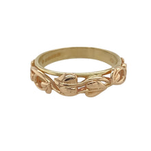 Load image into Gallery viewer, 9ct Gold Clogau Tree of Life Band Ring
