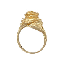 Load image into Gallery viewer, 9ct Gold Rose Flower Ring
