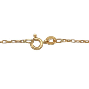 9ct Gold Diamond & Ametrine Set 18" Necklace