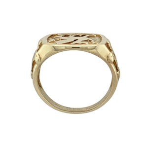 9ct Gold Welsh Dragon Signet Ring