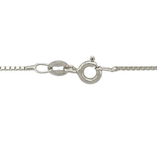 Load image into Gallery viewer, 9ct White Gold Sapphire &amp; Cubic Zirconia Set Cluster 20&quot; Necklace
