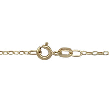 Load image into Gallery viewer, 9ct Gold &amp; Red Stone Set Dragon 18&quot; Necklace
