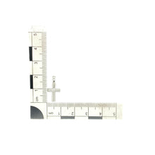 Load image into Gallery viewer, 9ct White Gold &amp; Diamond Set Small Cross Pendant
