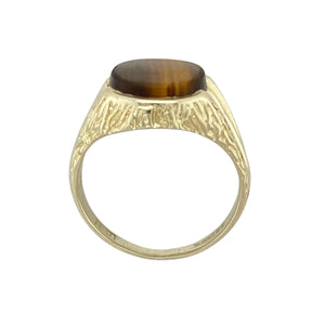 9ct Gold & Tiger's Eye Signet Ring
