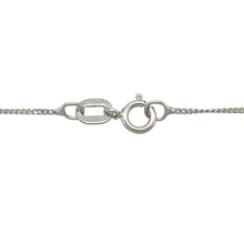 Load image into Gallery viewer, 18ct White Gold &amp; Diamond Set Solitaire 18&quot; Necklace
