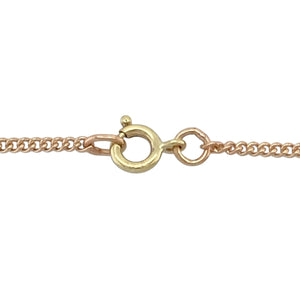 9ct Welsh Gold Dolphin 18" Necklace