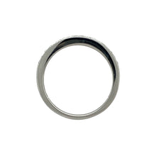 Load image into Gallery viewer, 9ct White Gold &amp; Diamond Set Band Ring
