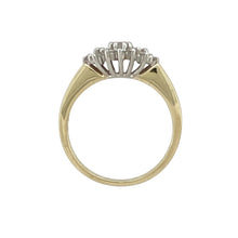 Load image into Gallery viewer, 9ct Gold &amp; Diamond Set Cluster Ring
