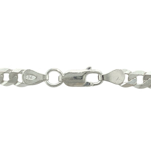 Add effortless style and versatility to your jewellery collection with this new 925 silver 26" curb chain, offering a timeless look with an easy, relaxed fit:

Design: A traditional curb link chain with flat, closely interlocking links, creating a smooth, flexible drape and a sleek, polished appearance suitable for any style.
Material: Crafted from 925 sterling silver, the chain features a bright, polished finish that enhances its clean and classic design.