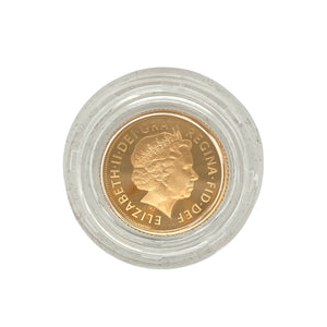 Celebrate a piece of British heritage with this 2006 22ct gold Half Sovereign, featuring Queen Elizabeth II on the obverse and the classic George and the Dragon design on the reverse—a timeless symbol of strength and tradition.

Coin Details: The obverse features the portrait of Queen Elizabeth II, finely detailed and struck to the Royal Mint’s high standards.
Reverse: Displays the iconic George and the Dragon design by Benedetto Pistrucci, a hallmark of British coinage since 1817.
