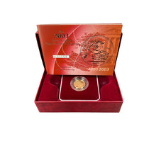 Load image into Gallery viewer, 2003 22ct Gold Half Sovereign Coin
