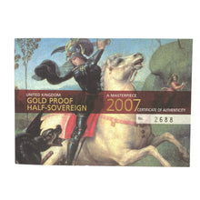 Load image into Gallery viewer, 2007 22ct Gold Half Sovereign Coin
