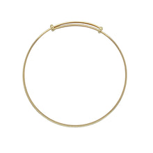 Load image into Gallery viewer, 9ct Gold Patterned Children&#39;s Expanding Bangle
