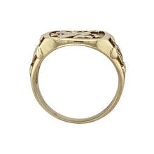 Load image into Gallery viewer, 9ct Gold Welsh Dragon Signet Ring
