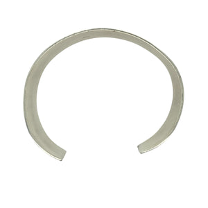 925 Silver Plain Cuff Bangle