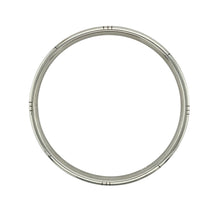 Load image into Gallery viewer, 925 Solid Silver Line Patterned Bangle
