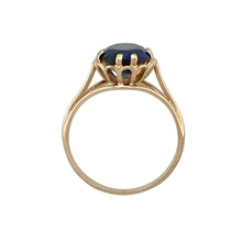 Load image into Gallery viewer, 9ct Gold &amp; Blue Stone Ring
