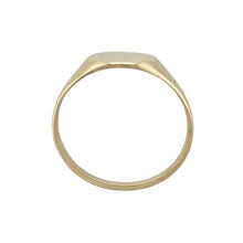Load image into Gallery viewer, 9ct Gold Plain Oval Signet Ring
