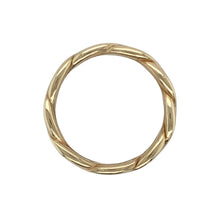 Load image into Gallery viewer, 9ct Welsh Gold Celtic Weave Band Ring
