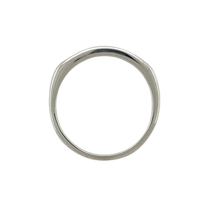 Platinum & Diamond Set Band Ring