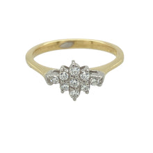 Load image into Gallery viewer, 18ct Gold &amp; Diamond Set Cluster Ring
